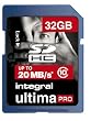 Integral - Tarjeta de memoria SDHC 32 GB clase 10