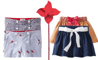 Made in USA: $ 20 & Under Girls Shorts und Röcke