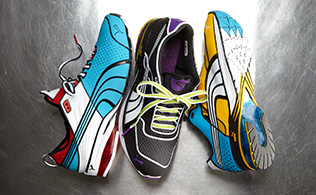 Werden Sie aktiv: Laufschuhe!