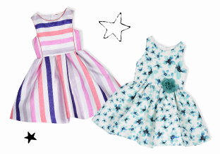 Girls’ Dresses feat. Pippa & Julie