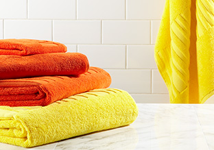 Ein sauberes Bad: Handtücher, Teppiche & More!