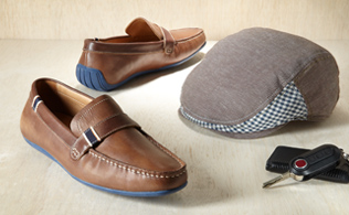 Fahren Schuhe & Driving Caps