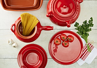 Bunte Keramik: Geschirr & Kochgeschirr!