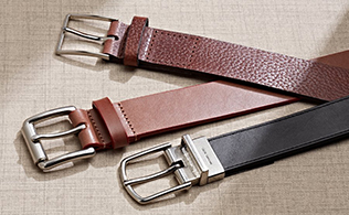 Buckle Up: Ledergürtel!