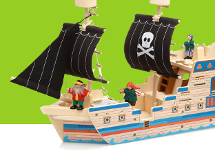 Der kleine Kapitän!