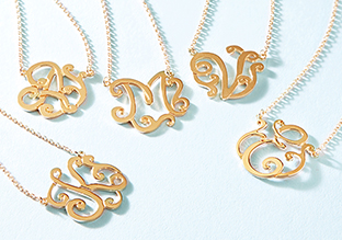 Initial Schmuck: Machen Sie es persönlich!