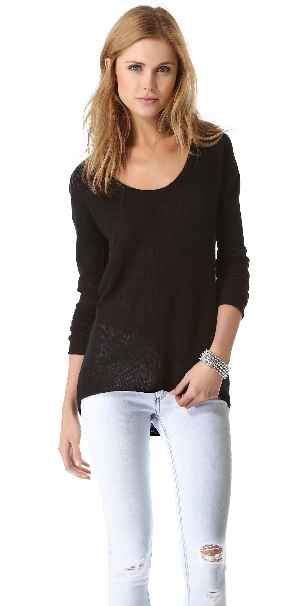 bop basics the ellipser 开司米羊绒毛衣