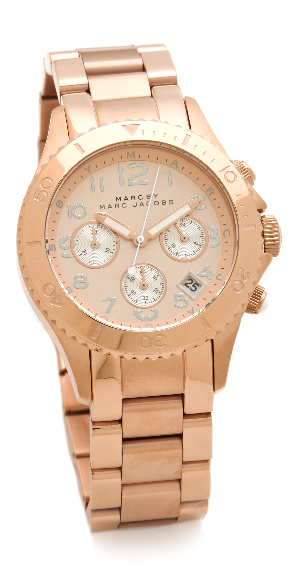 marc by marc jacobs 摇滚风计时手表