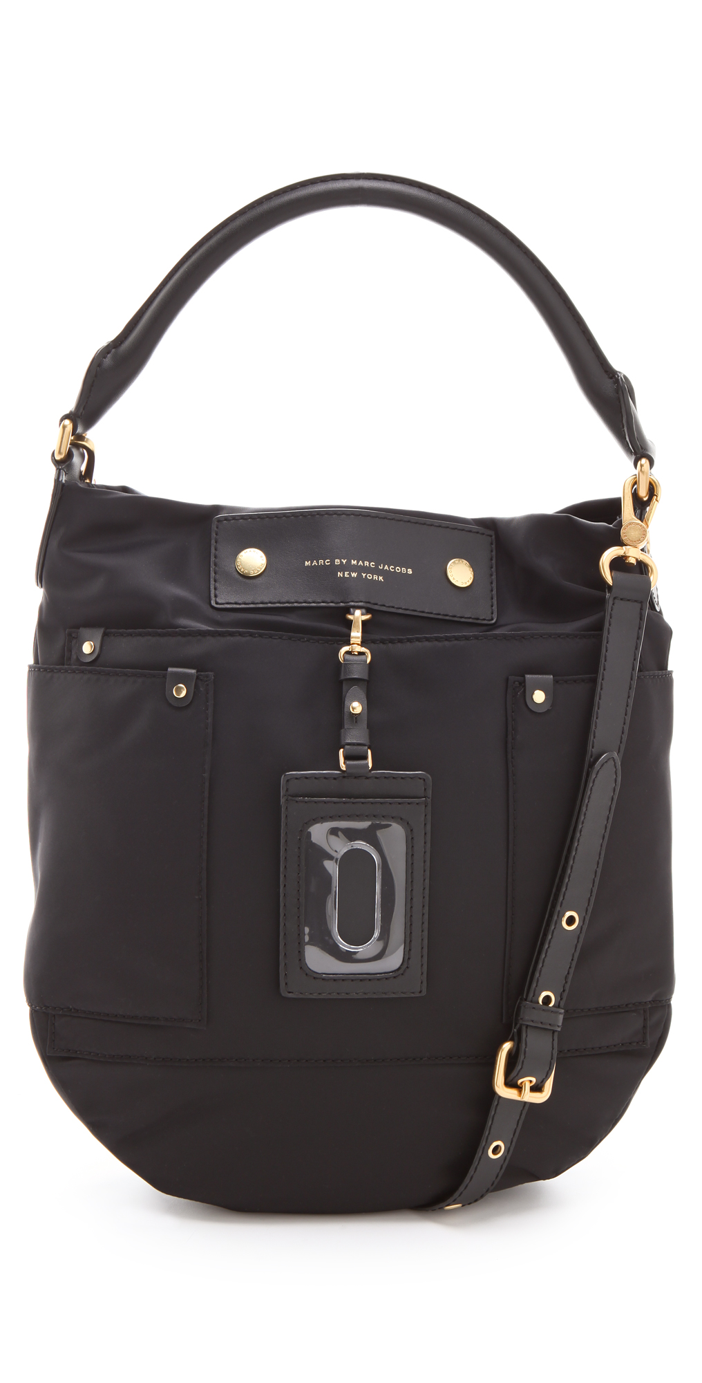 marc by marc jacobs hobo 学院风尼龙休闲包