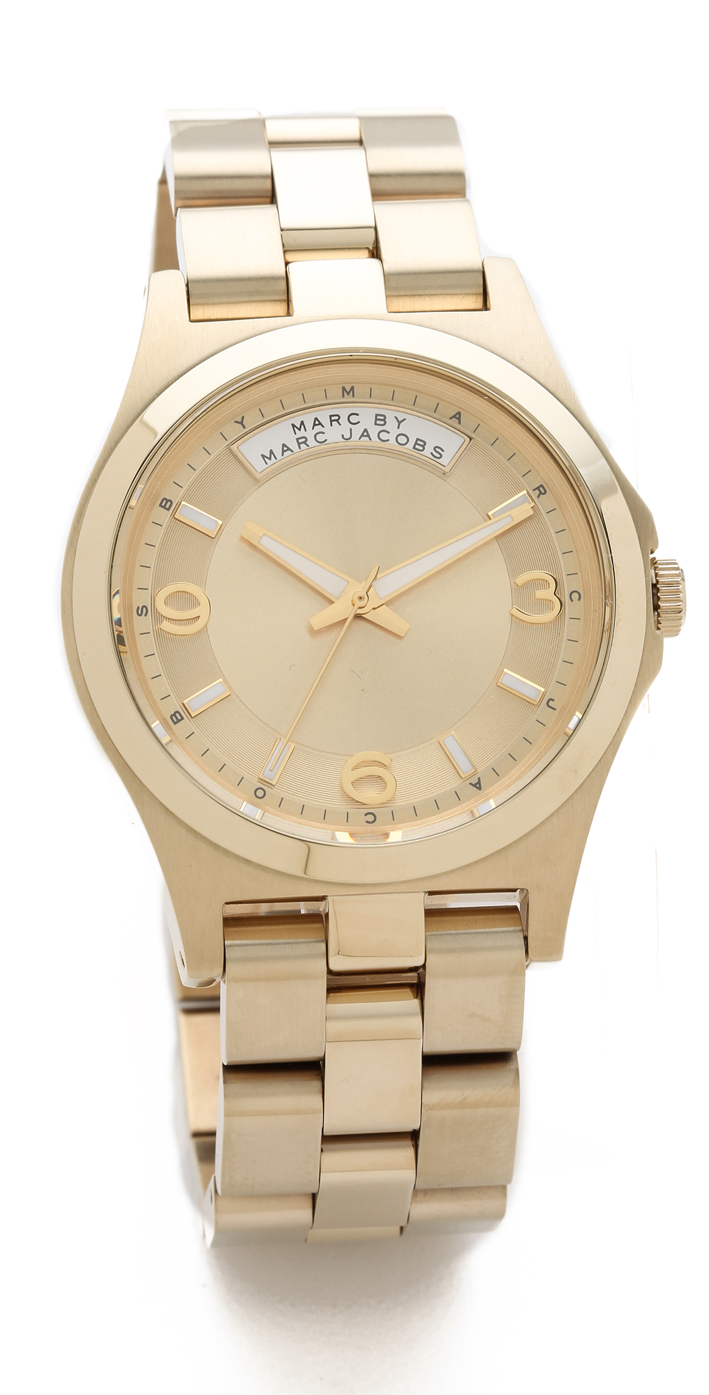 marc by marc jacobs gold dave 手表