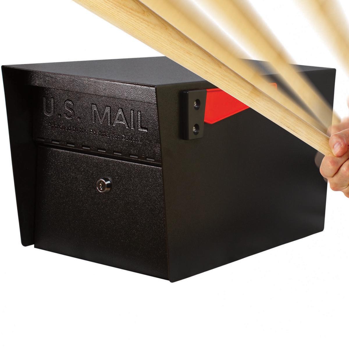 Mail Boss 7506 Mail Manager Locking Security Mailbox, Black - Security ...
