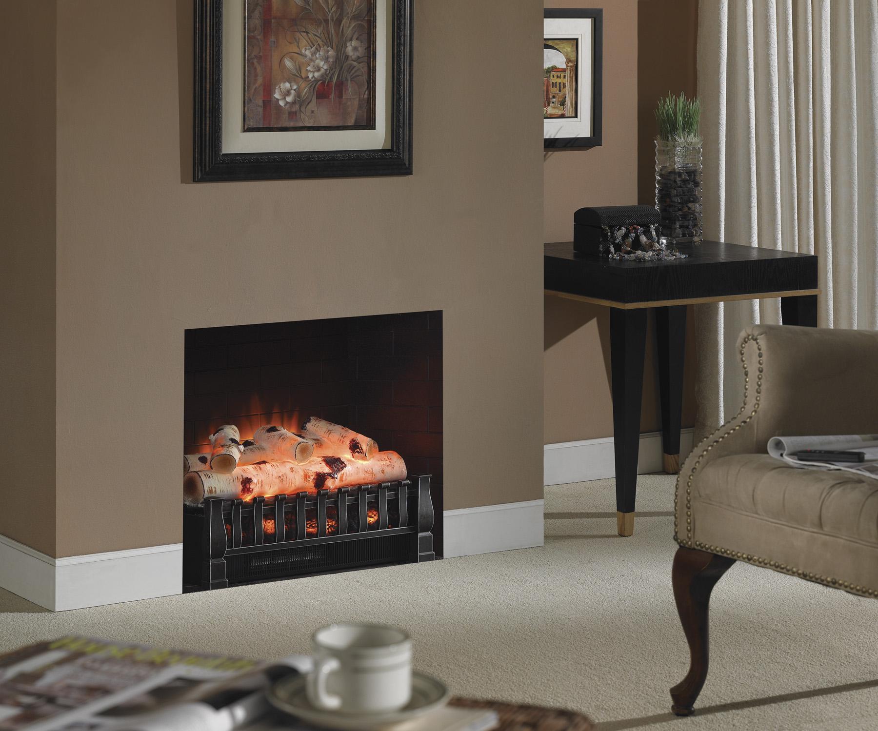 Duraflame Electric Fireplace 20Inch LED Log Insert w/ 1350W Heater