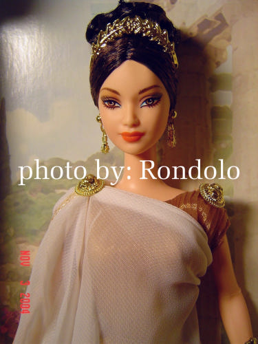 >美国现货直购 barbie娃娃世界公主系列:古希腊公主芭比