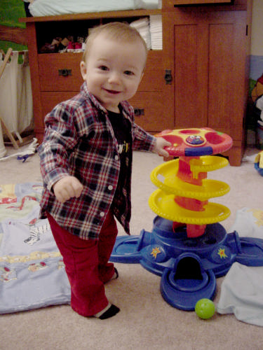 fisher price pull up ball blast