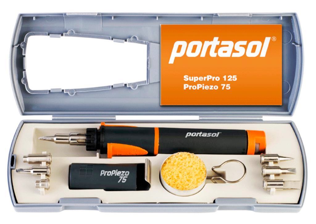 GAS-POWERED SOLDERING IRON PORTASOL SUPER PRO GP-501 - ARS