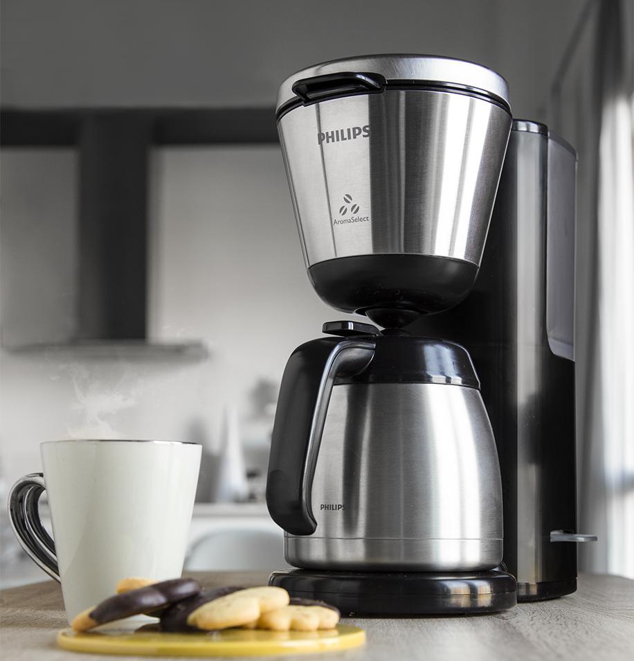 Amazon.de: Philips HD7697/90 Intense Filter-Kaffeemaschine, Aroma-Wahlfunktion, schwarz/edelstahl