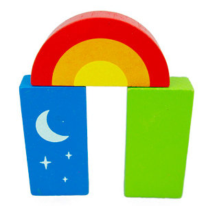 hongji 宏基 木玩新款积木盒hjd93130d