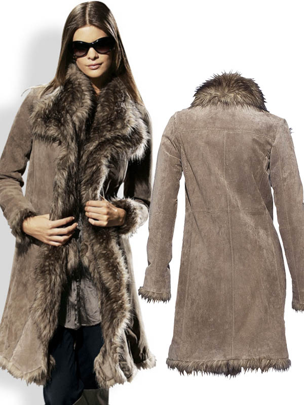 heine 海恩娜 女式 猪皮大衣 4297